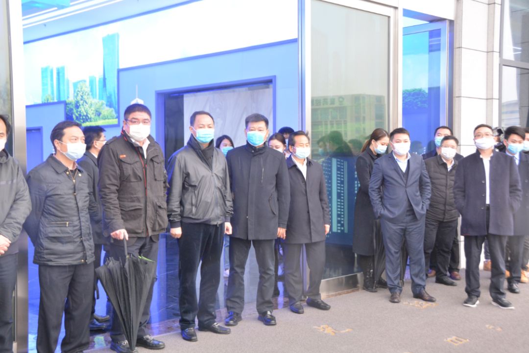 長沙市委副書記、代市長鄭建新一行調(diào)研盈峰環(huán)境長沙中聯(lián)產(chǎn)業(yè)園