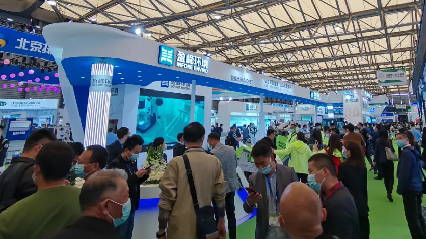 “峰”芒閃耀！盈峰環(huán)境攜新能源環(huán)衛(wèi)裝備精彩亮相第22屆環(huán)博會